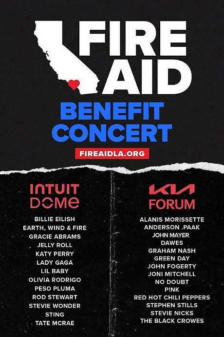 FireAid Benefit Concert